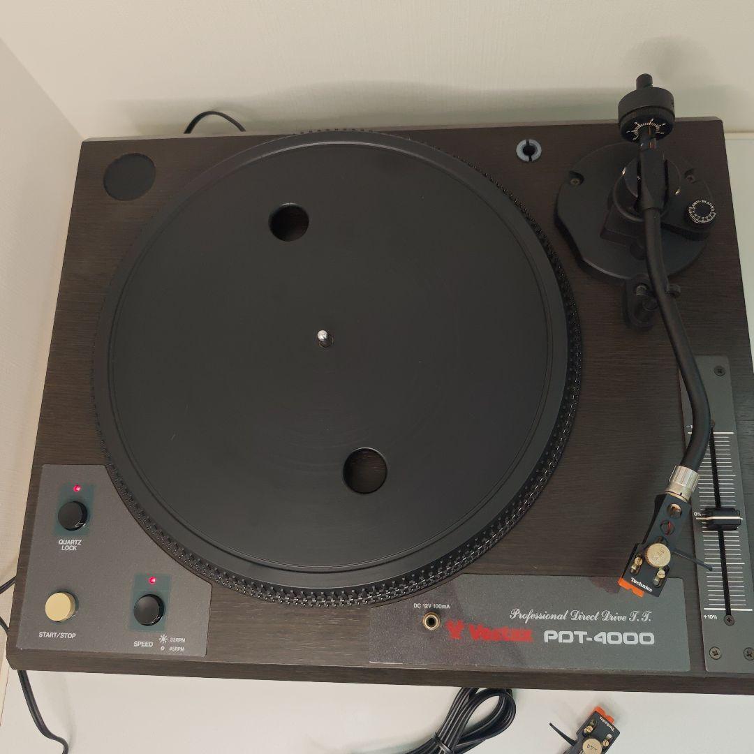 Vestax PDT-4000 ターンテーブル レコードプレーヤー - メルカリ