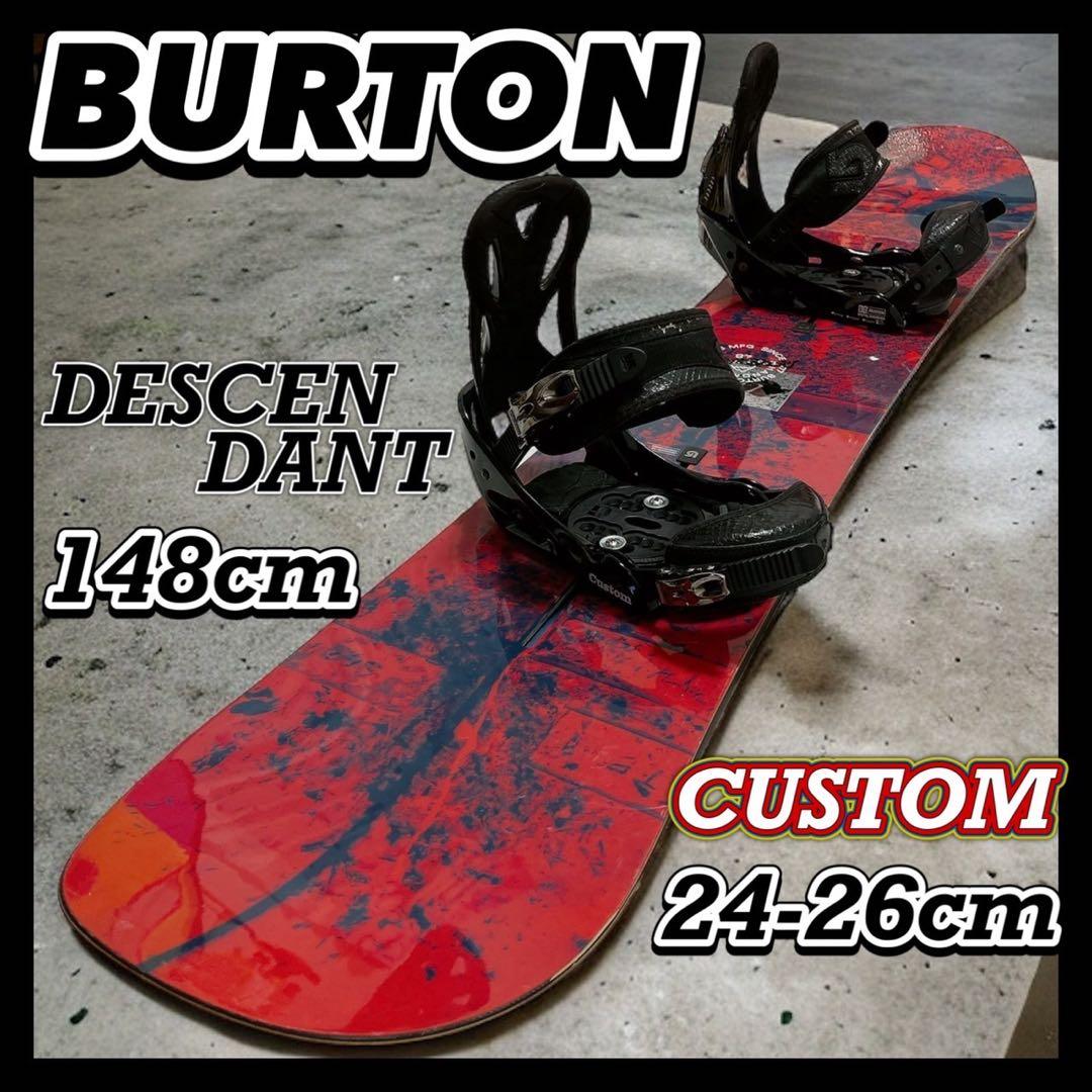 スノーボード 板 バートン セット かっこいい メンズ 赤 グラトリ