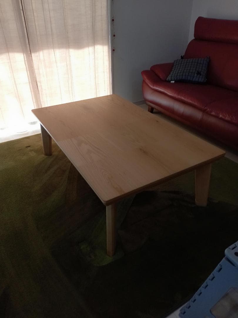 香川産】『ちょっとクセのある子です』コタツテーブルドルチェNA120㎝