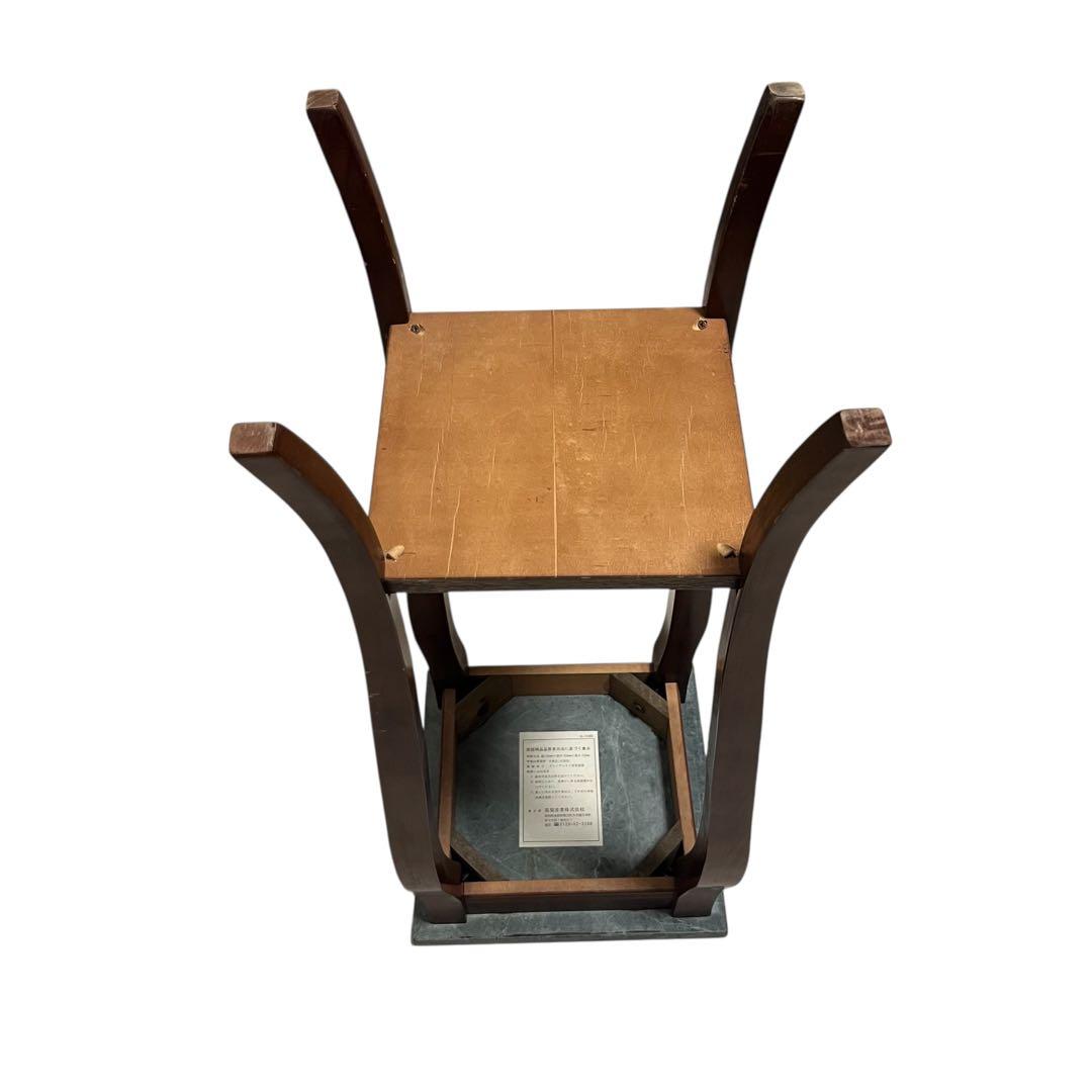 ✨【美品】高梨産業 花台/飾り棚 アンティーク家具 大理石楽天市場