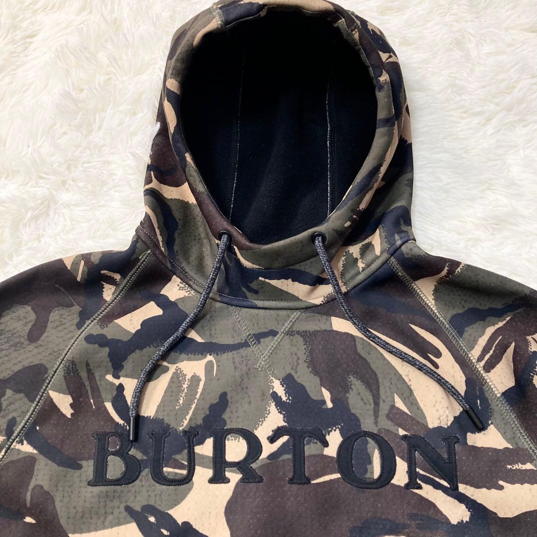 BURTON バートン 撥水パーカー カモフラ 迷彩 スノーウェア