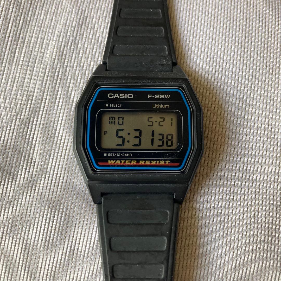 CASIO F-28W チープカシオ - メルカリ