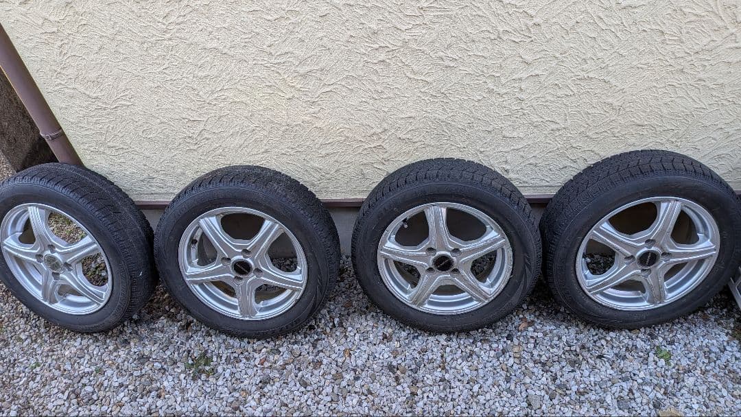 ブリジストン　ブリザック　スタッドレスタイヤ　4本　ホイール付 ブリザック 新品 国内正規品 VRX3 165/70R14 81Q 4本セット