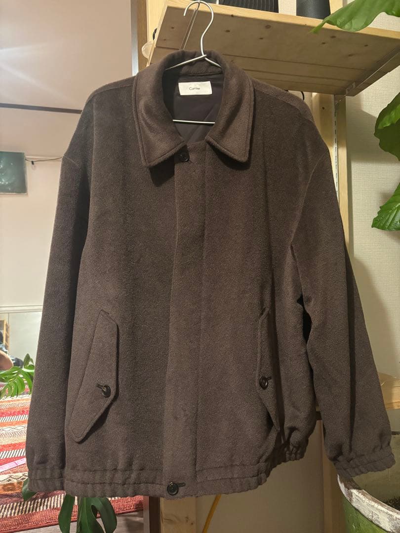 SURI ALPACA/WOOL/SILK BEAVER BLOUSON - メルカリ