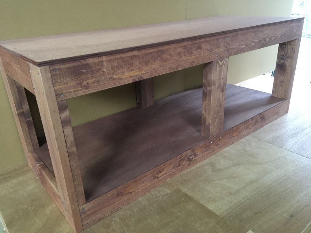 水槽台120cm用 補強柱付 - メルカリ