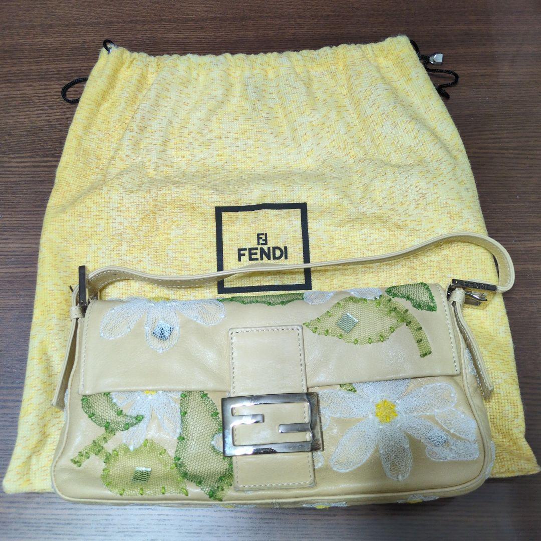 FENDI 花柄刺繍 ハンドバッグ フェンディ/FENDI フラワー刺繍バッグ | 北九州（小倉）・下関の質屋