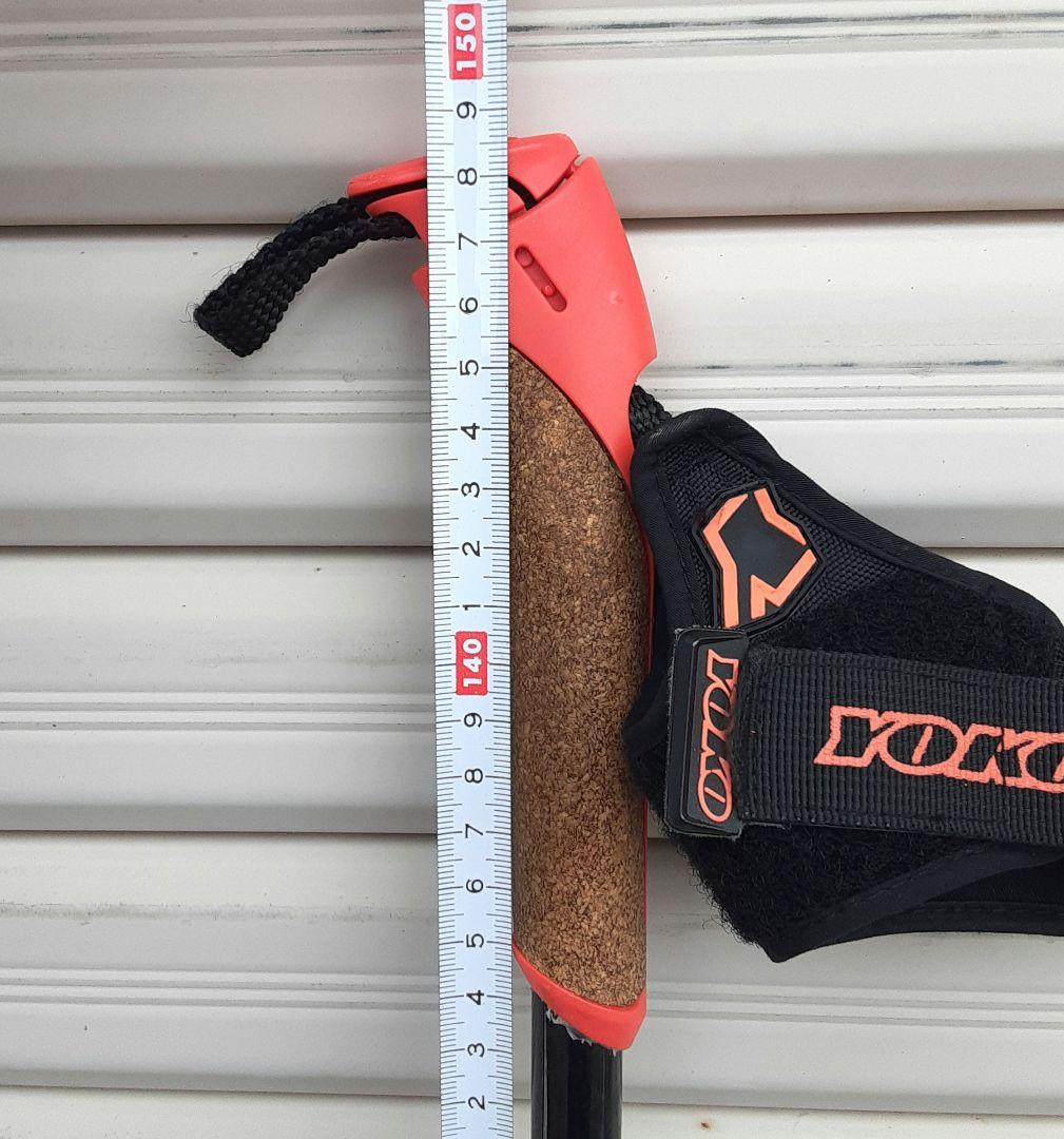 YOKO 7100 クロスカントリースキーポール148.5㎝ カーボン - メルカリ