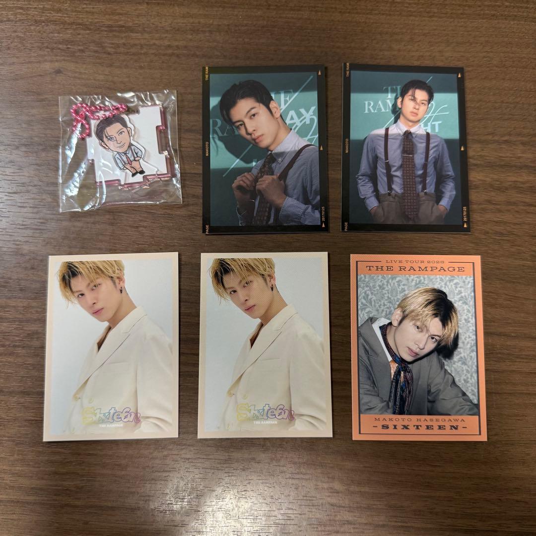 THE RAMPAGE ランペ ガチャ フォトカード 長谷川慎 - メルカリ