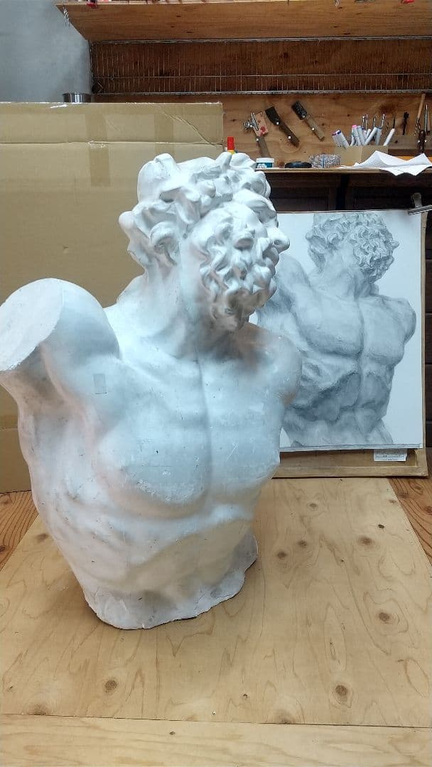 石膏像 ラオコーン - メルカリ