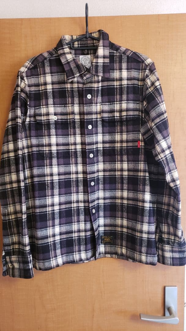 WTAPS チェック柄 長袖シャツ Mサイズ 古着 WTAPS チェック柄 長袖シャツ - メルカリ