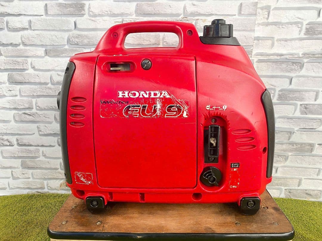 【整備済み】HONDA EU9i 発電機★軽量コンパクト即使用OK (04) ホンダ（HONDA） 発電機 インバーター インバーター発電機 EU9i 小型