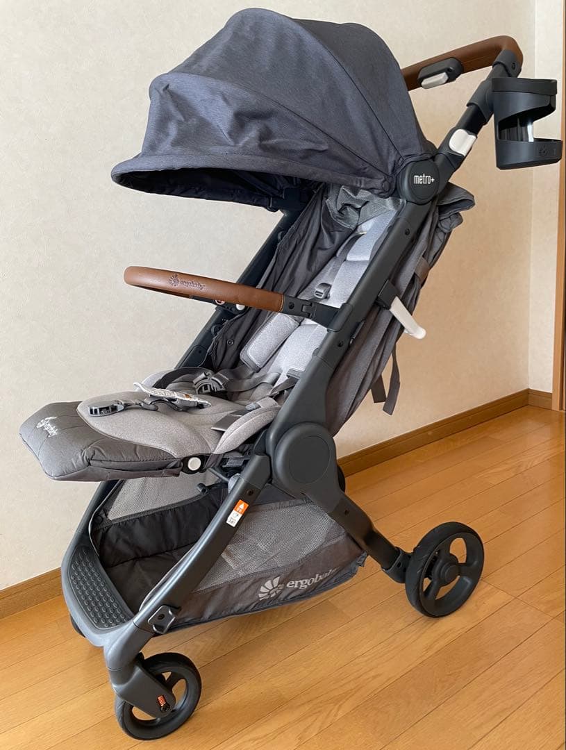 エルゴ ベビーカー metro+(メトロプラス) deluxe/ロンドングレー SALE】【ノベルティ付き】metro+(メトロプラス) deluxe/ロンドングレー