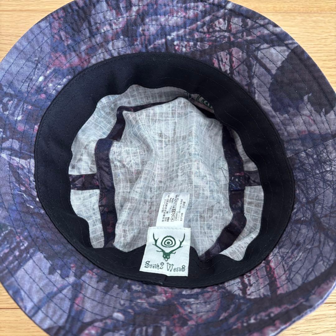 South2west8 カモ柄 バケットハット 総柄 サウスツー ネペンテス