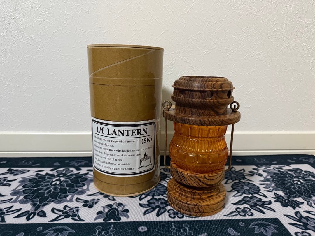 ライト・ランタン 1/f LANTERN (SK) et.moku et.moku works 1/fLANTERN(SK) ウォールナット | Y's Camp