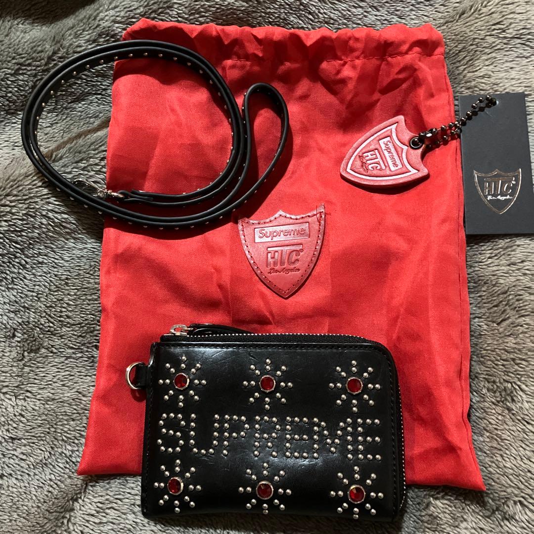 達*海様 Supreme × HTC Studded Wallet シュプリーム Supreme Hollywood Trading Company Studded Wallet (SS23) - $198