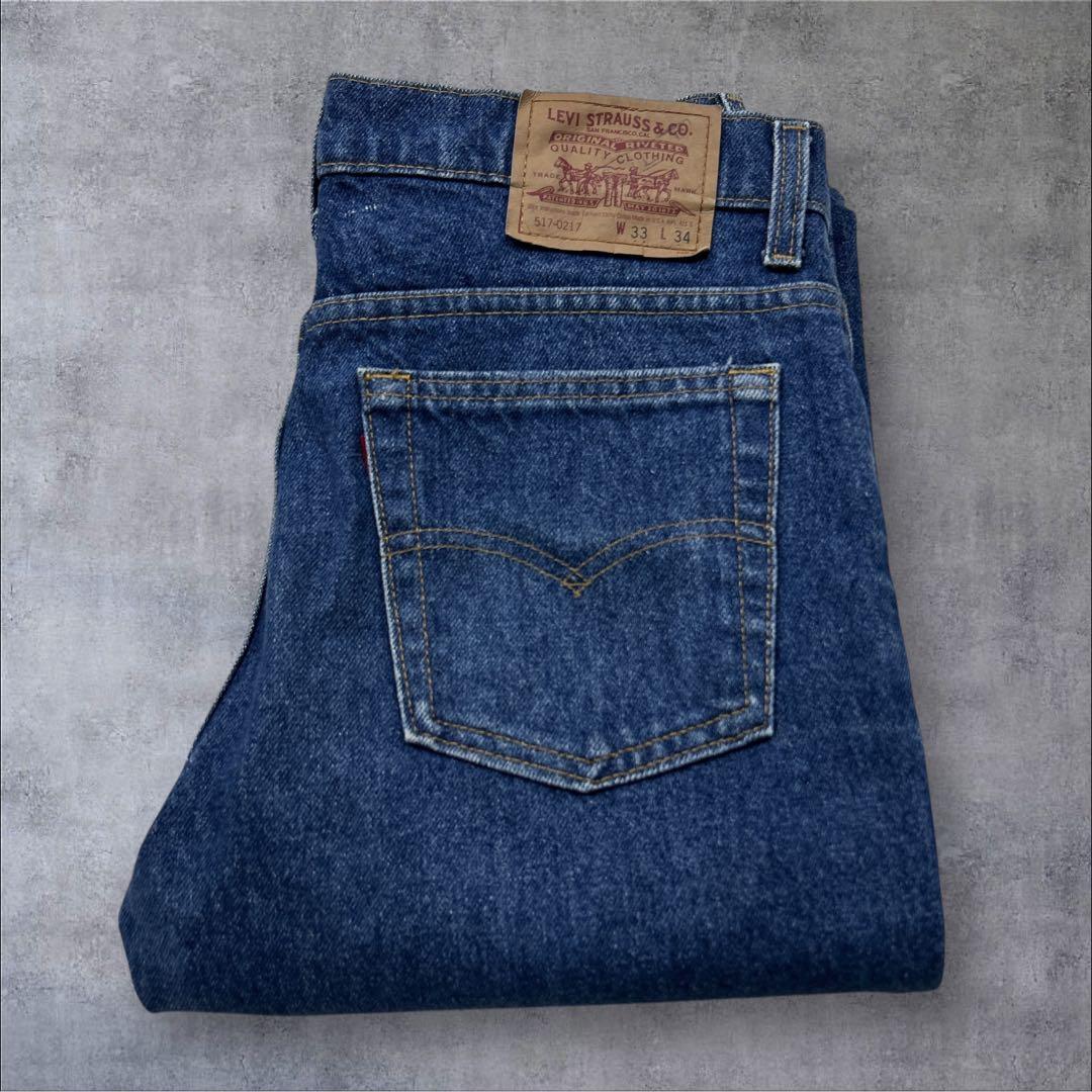 90s リーバイス 517-0217 USA製 グッドフェード 色残り◯ W33 USA製 90s リーバイス 517 オレンジタブ W34 L33 ビンテージ - メルカリ