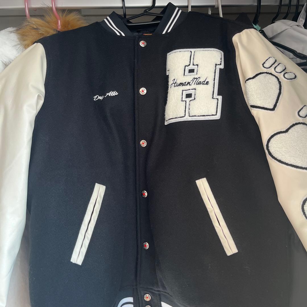 Human Made スタジャン ブラック/ホワイト HUMAN MADE（ヒューマンメード） ヒューマンメイド スタジャン