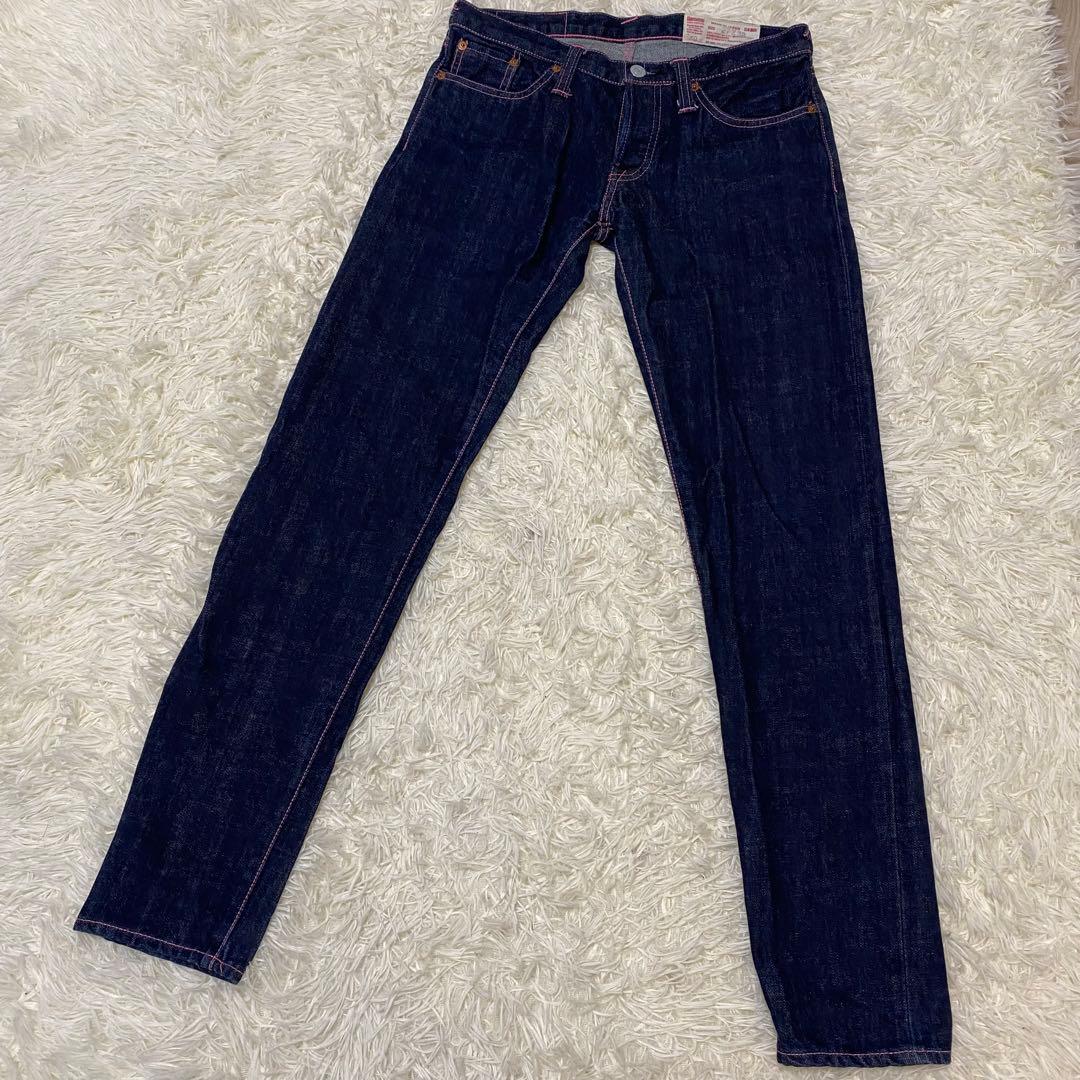 美品】EVISU エビス デニムパンツ カモメ ピンクステッチ 赤耳 2020