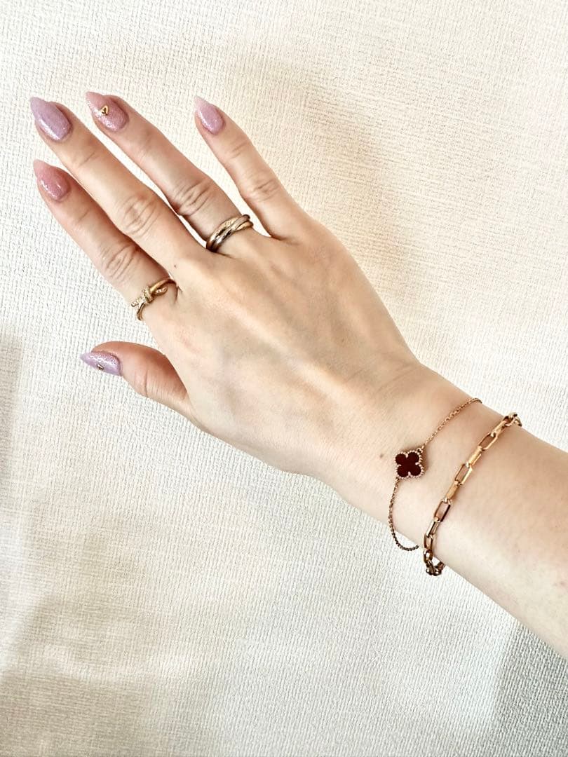 木谷 貴金属 K18PG スパルタカス ブレスレット 3.0mm 15.5cm - メルカリ