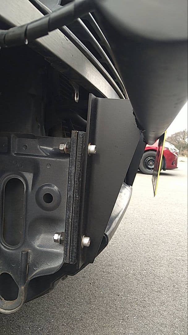 パジェロミニ H56A フロントバンパー パイプバンパー - メルカリ