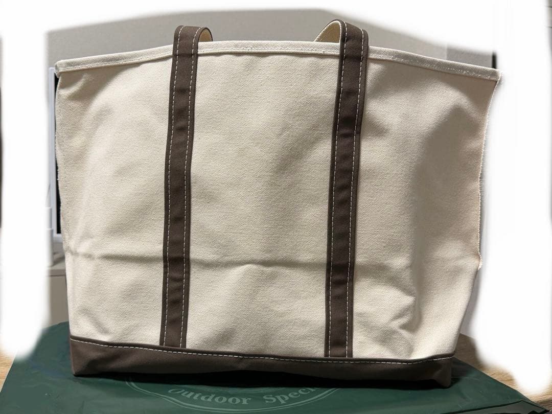 L.L.Bean BOAT AND TOTE LARGE 茶 シーズンカラー