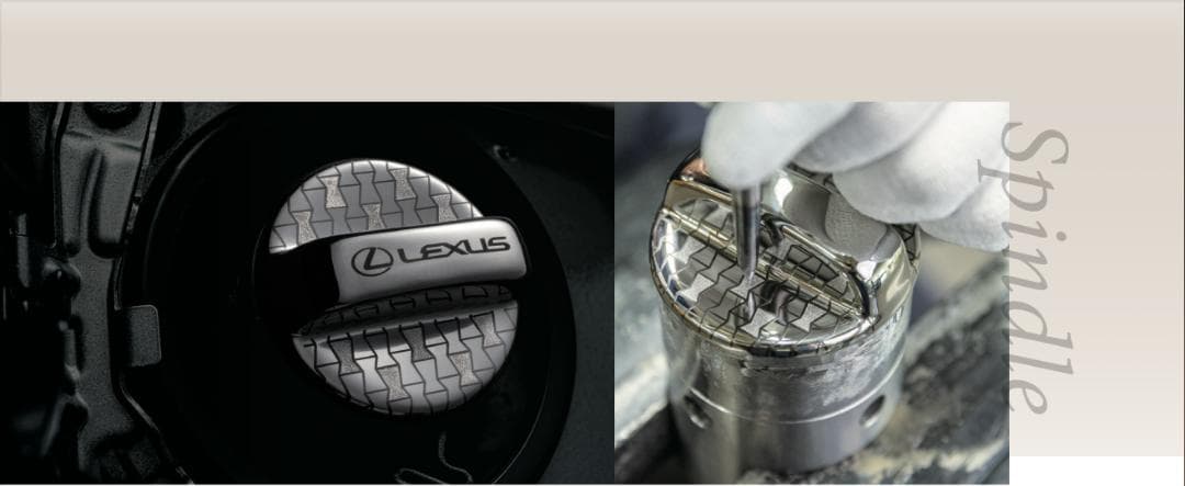 レクサスコレクション クルマ職人の匠 フューエルキャップカバー