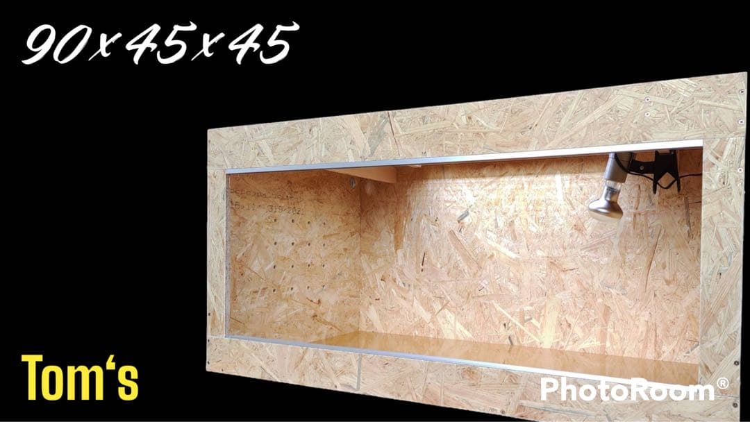 爬虫類ケージ 90×45×45㎝ ストッパー付属 Amazon | トップテラ 爬虫類飼育ケージ TOP-90×45×60 | トップ