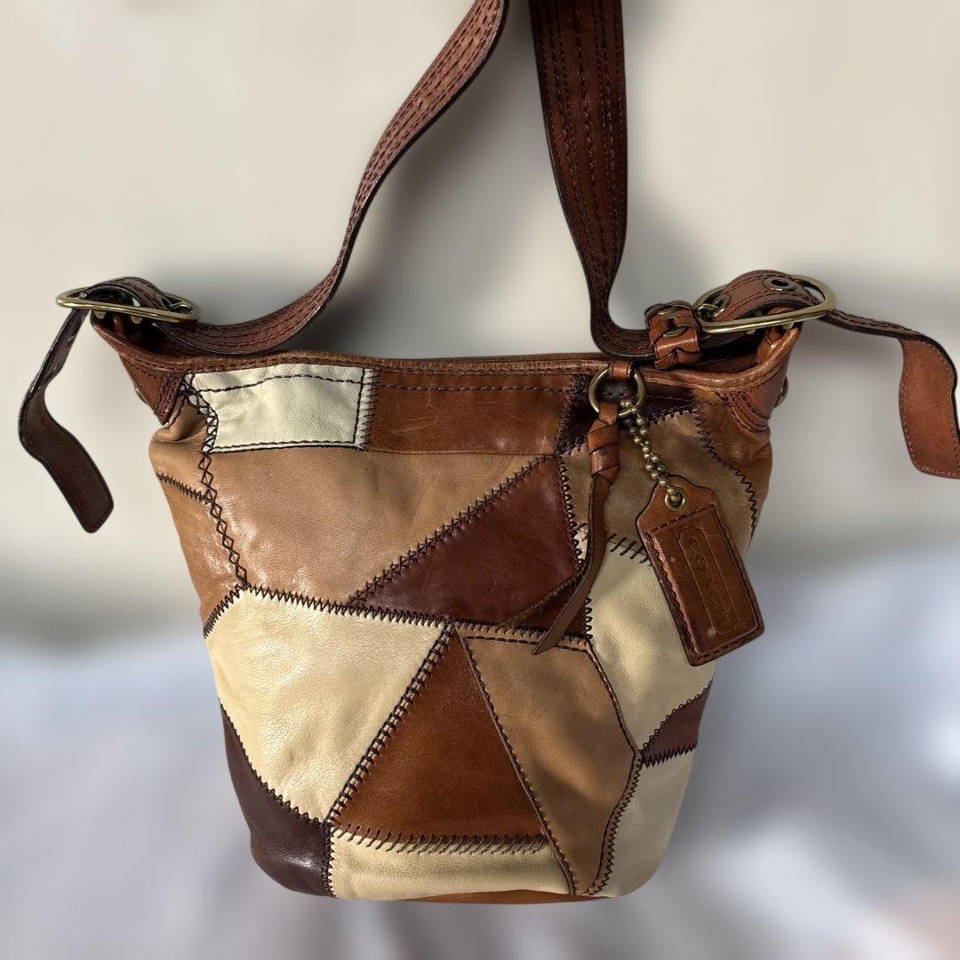 限定 COACH コーチ パッチワーク レザーショルダーバッグ 楽天市場】コーチ パッチワーク（ショルダーバッグ・メッセンジャー