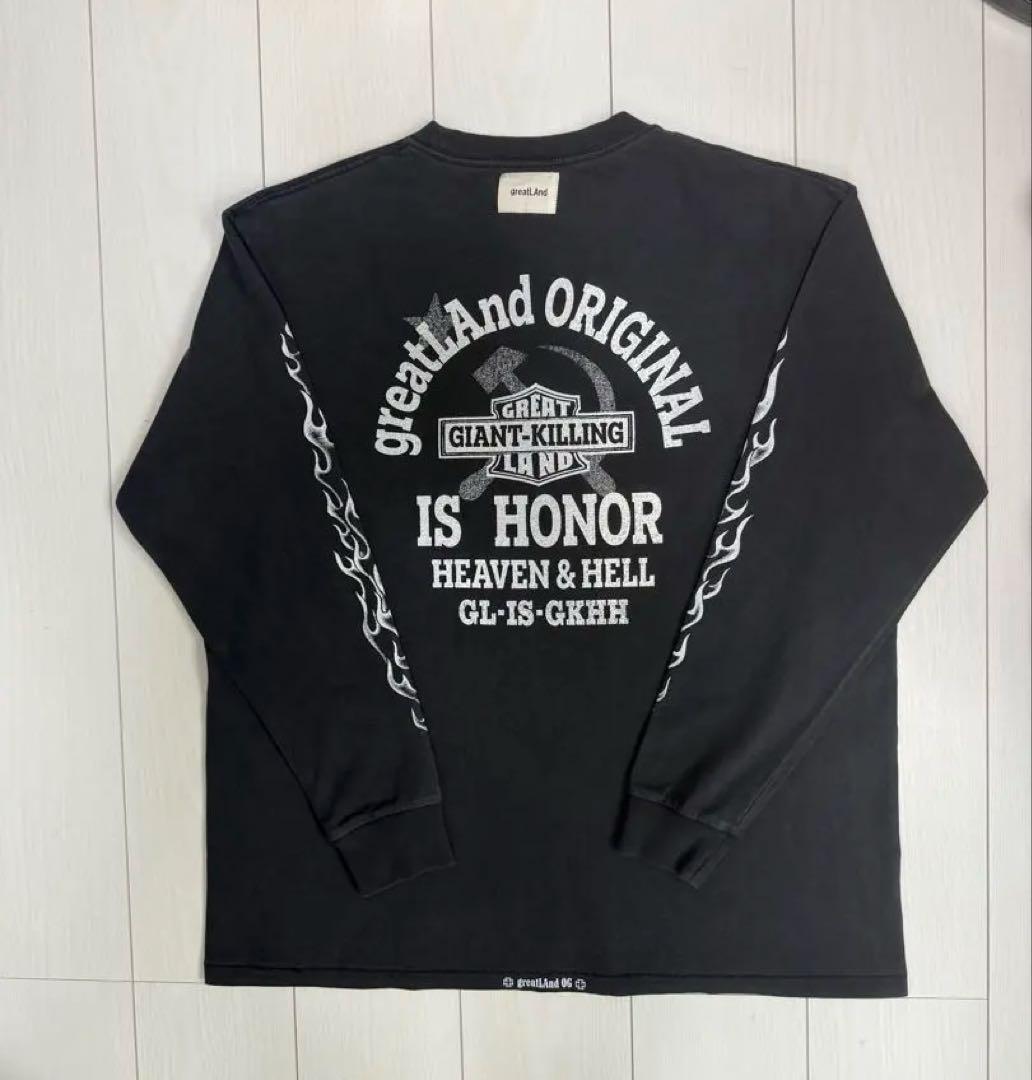 トップス greatLAnd KIMERA HD LS ONEITA XL