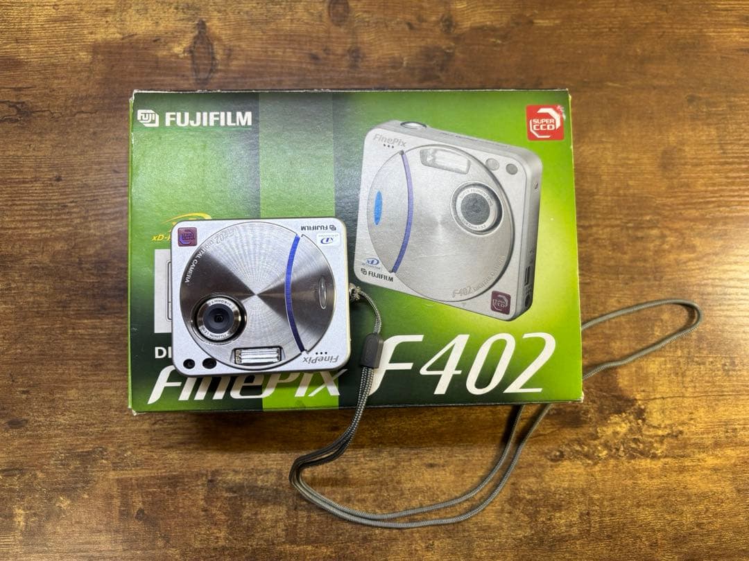 FUJIFILM FINEPIX F402 デジカメ 富士フィルム 富士フイルム、xD-Picture Card対応のコンパクトデジカメ「FinePix F402」