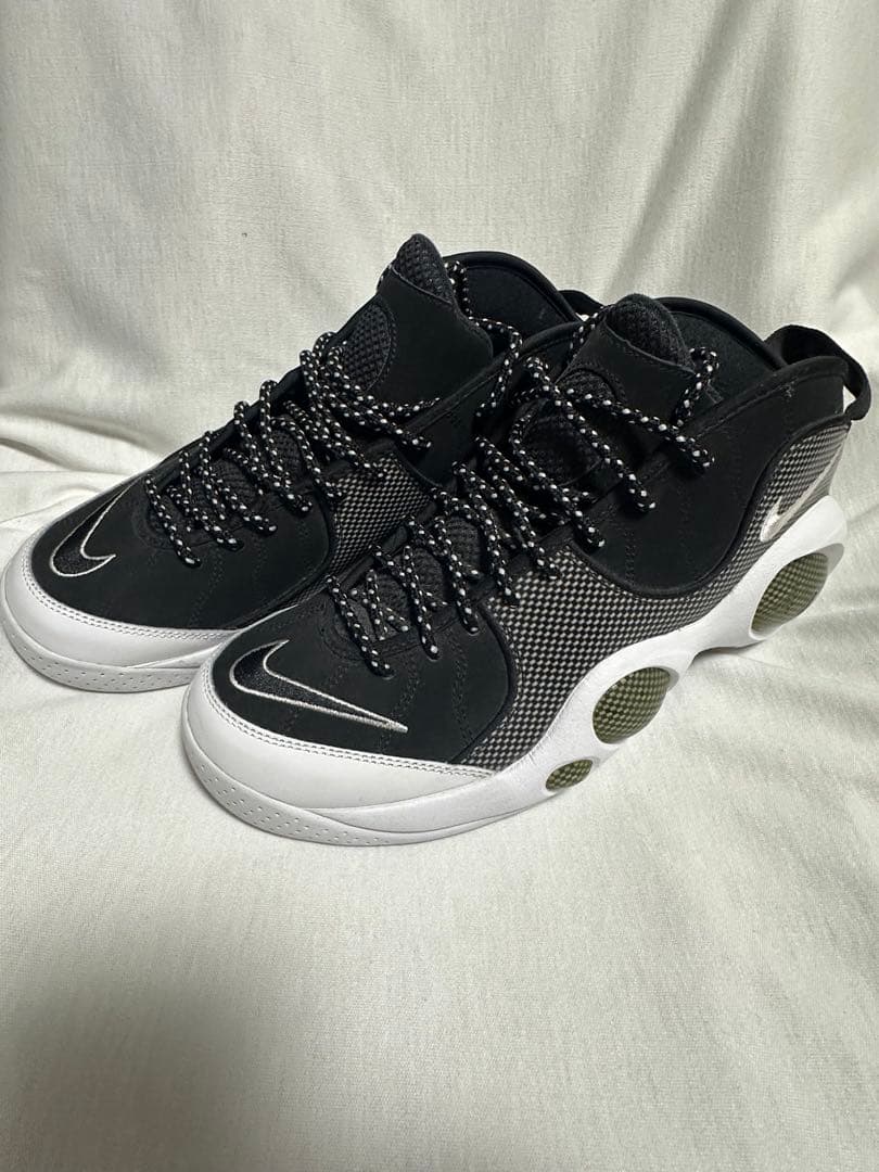Nike ズームフライト 95 ブラックメタリックシルバー27cm NIKE（ナイキ） NIKE AIR ZOOM FLIGHT 95 BLACK/WHITE-METALLIC SILVER