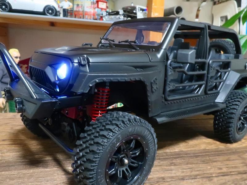 1/12 クローラー ラジコン RC ジープ ラングラー カスタム 塗装済完成品 新製品】RLAARLO 1/7スケールクローラー MK07 〜 ビッグスケール