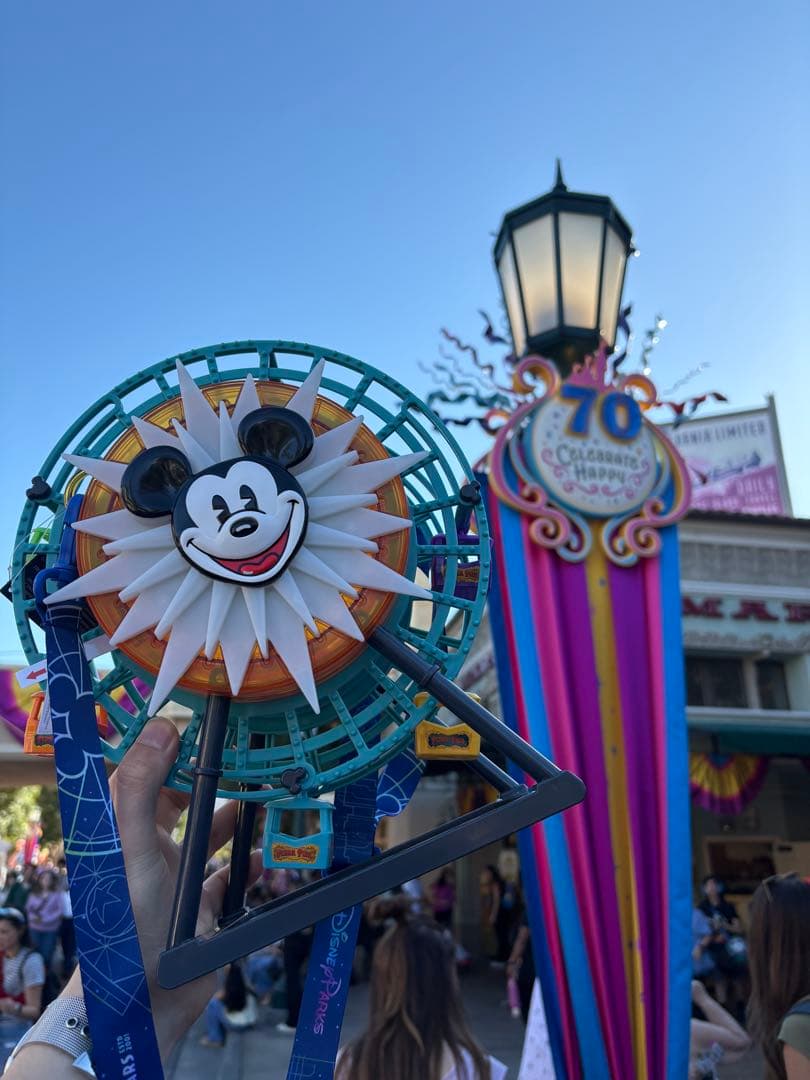 カリフォルニアディズニー　ポップコーンバケット 観覧車 カリフォルニアディズニー25周年 ポップコーンバケット 観覧車 バケツ