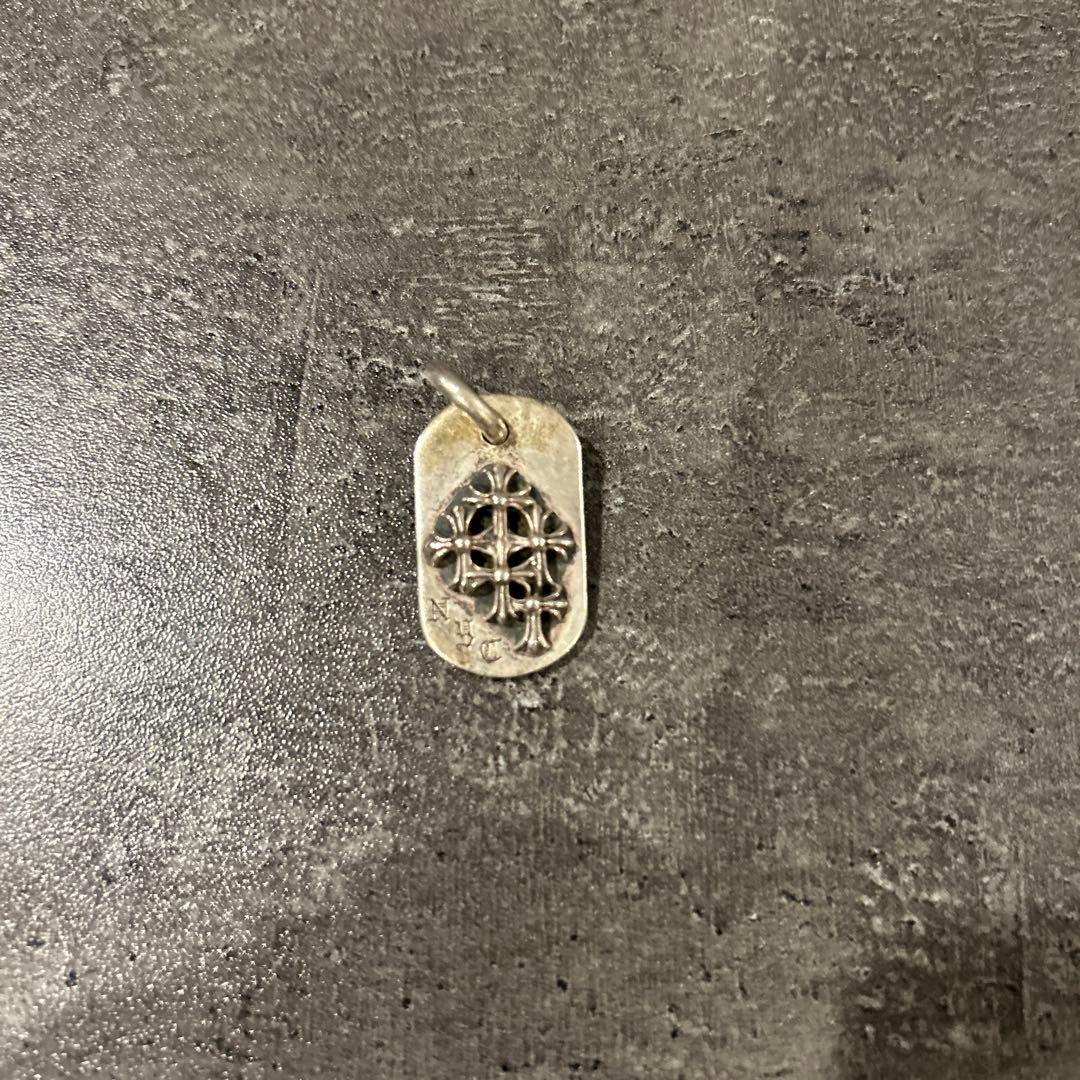 トーマスクロムハーツ　レイズドセメタリードッグタグ　ビンテージ　NYC限定 駅南やまご質店オンラインショップ / クロムハーツ CHROME HEARTS