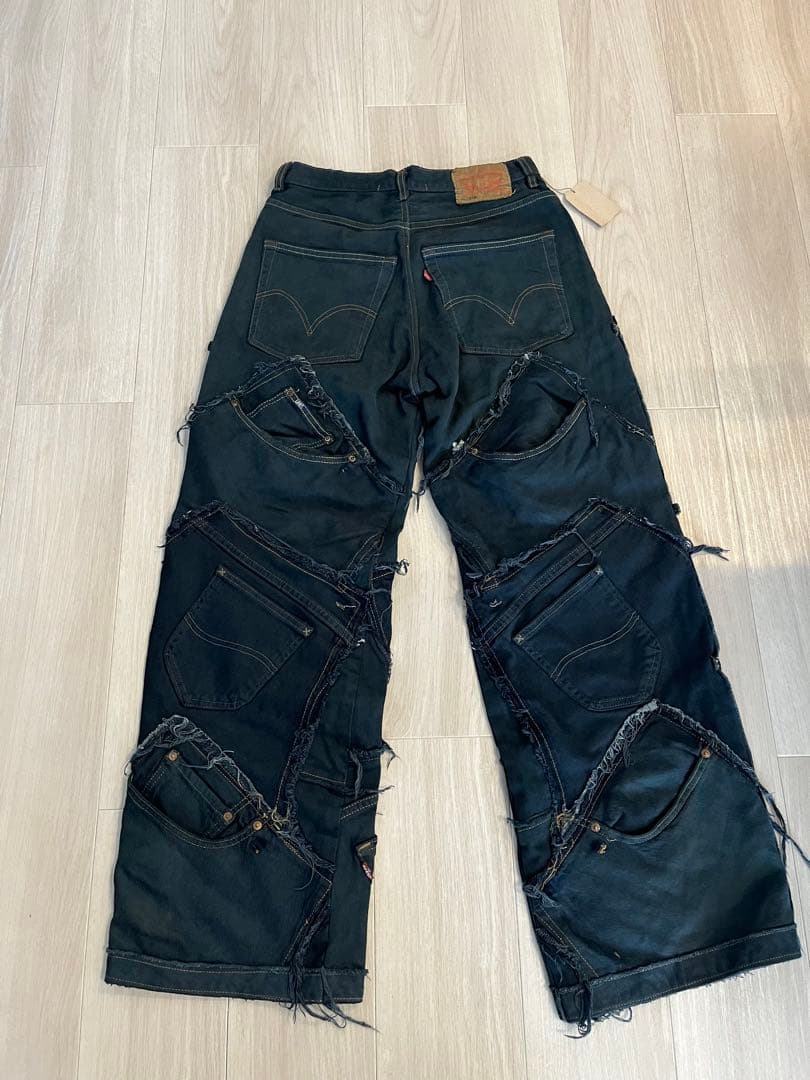 juemi Rise Linking Black Denim Rise Linking Black Denim – JUEMI