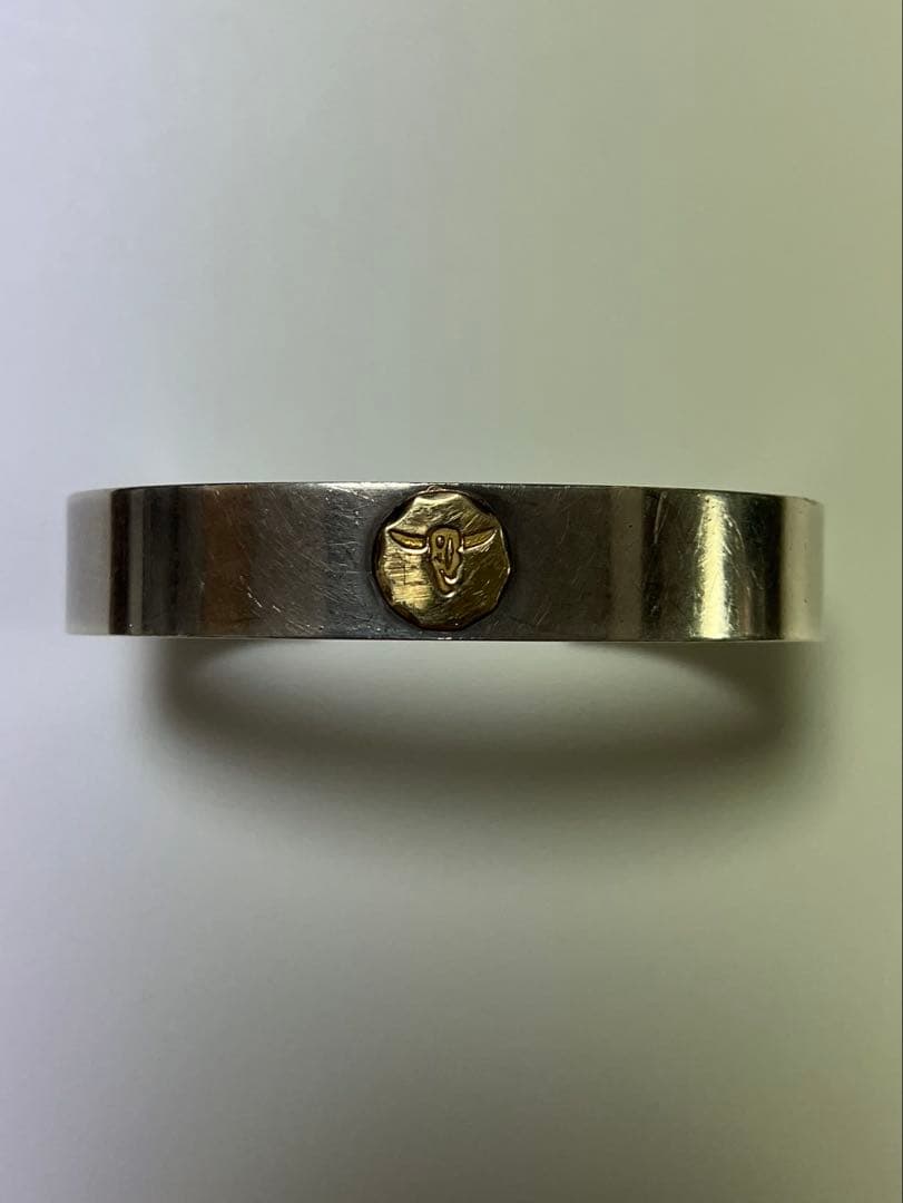 タディ&キング 平打ちバングル SV K18ロングホーンメタル 楽天市場】TADY&KING特大SVフェザー平打ちバングルK18ロングホーン