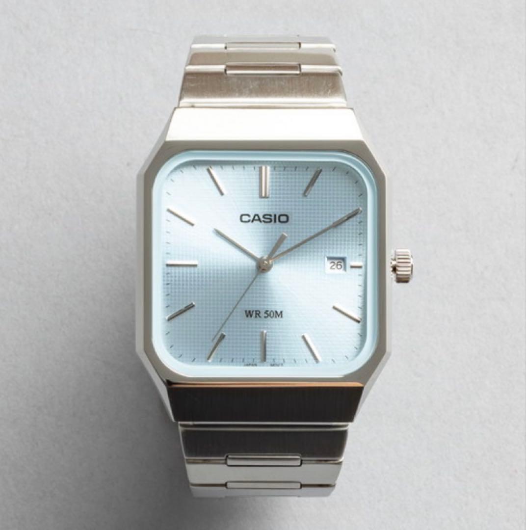 CASIO MTP-B185D-2A2 アイスブルー 日本未発売モデル 箱なし - メルカリ