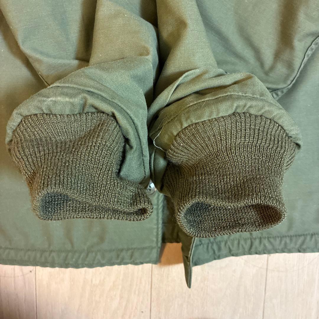 70s u.s.navy A-2 デッキジャケット 米軍実物 ミリタリー