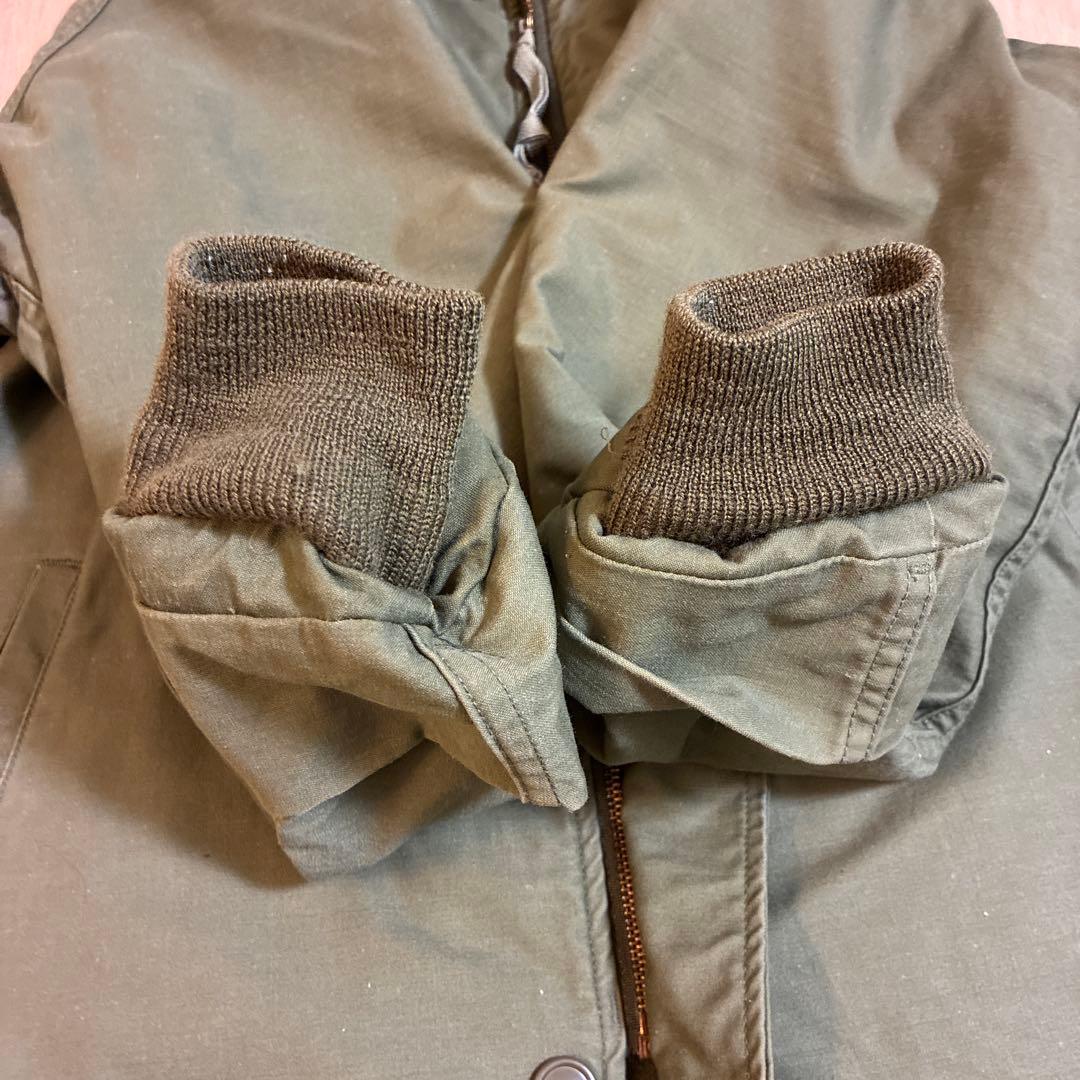 70s u.s.navy A-2 デッキジャケット 米軍実物 ミリタリー