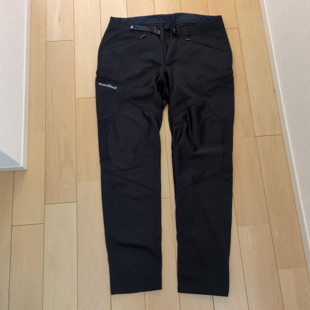 mont-bell ペダリングパンツサーモ M ブラック 男女兼用 - メルカリ