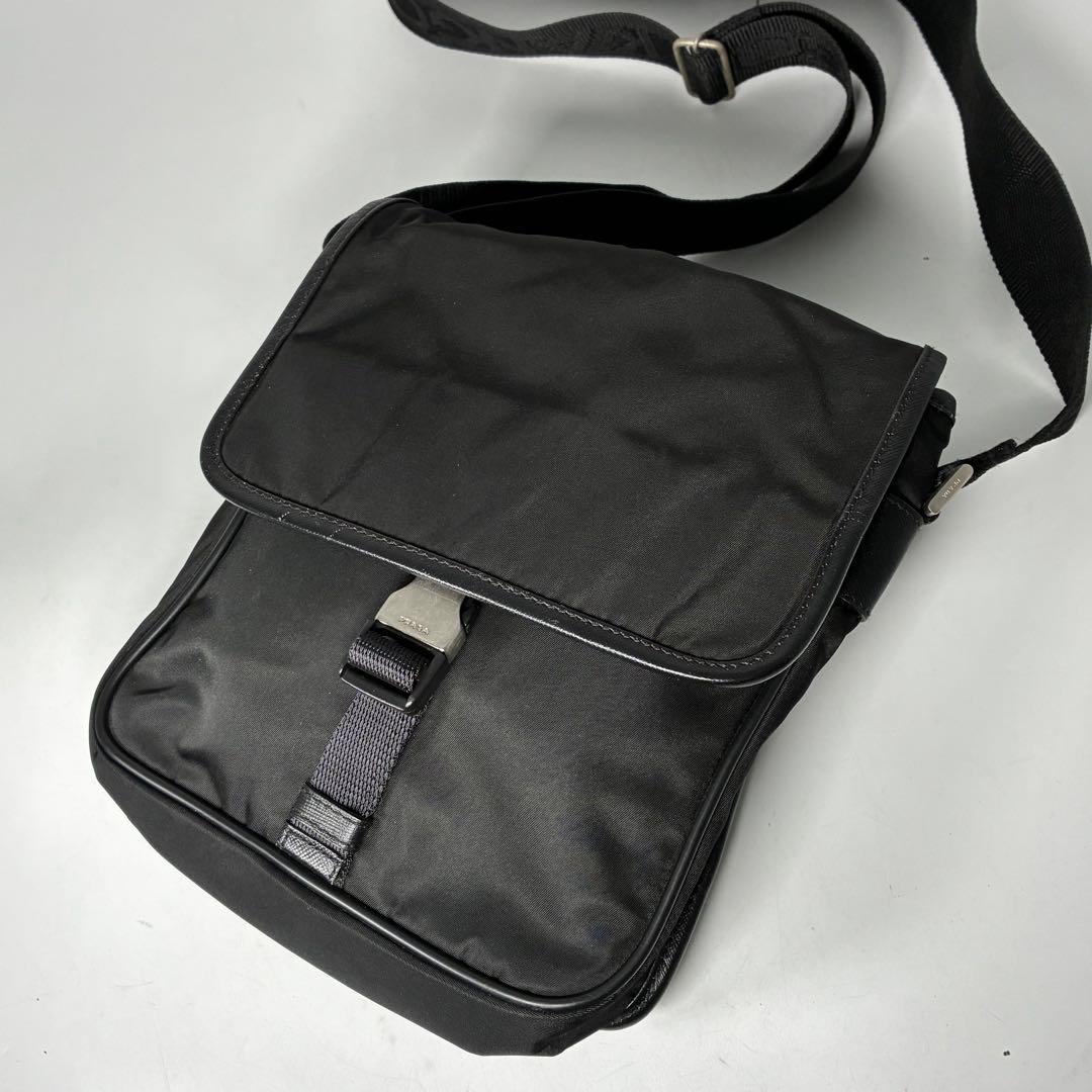 プラダ　ショルダーバッグ プラダ ショルダーバッグ レディース ブラック PRADA 1BD344 V HTO ZO6