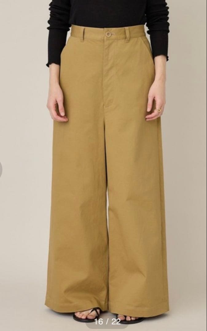 Curensology カレンソロジー ＜&RC＞ワイドルーズチノパンツ 36 Curensology（カレンソロジー）の「Curensology(カレンソロジー)/＜&RC