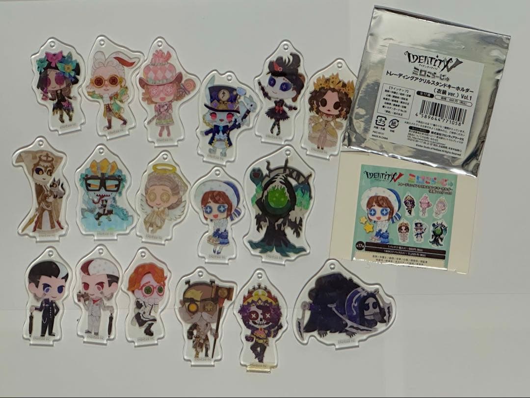 全17種類セット　第五人格 ミロこらーじゅ アクリルスタンドキーホルダ 駿河屋 - 【買取】全17種セット 「Identity V 第五人格 トレーディング