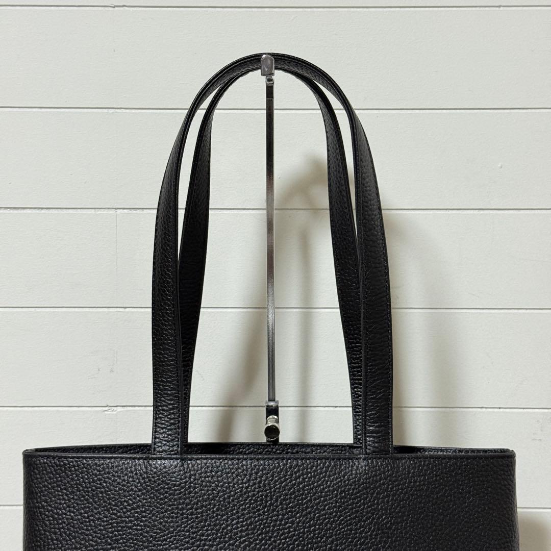 未使用✨HushTug ハッシュタグ レザー スマートトートバッグ ブラック