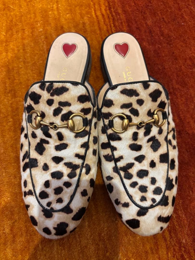 GUCCI グッチ サンダル ホースビット ハラコ　ヒョウ柄　ファー ミュール 楽天市場】GUCCI グッチ 476250 レオパード 豹柄 ヒョウ ホースビット