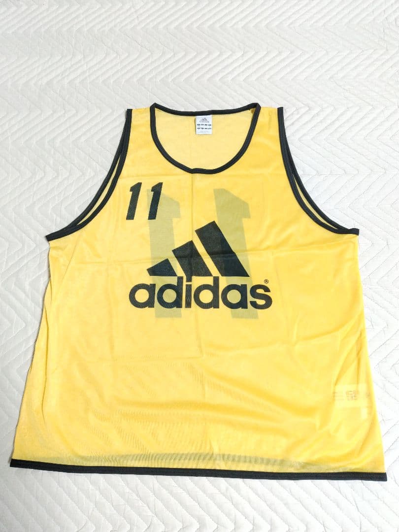 adidas ビブス 10枚セット 黄色 Lサイズ サッカー - メルカリ