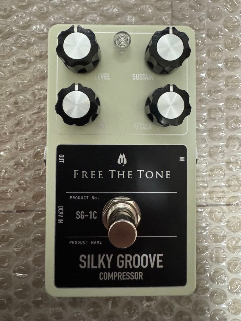 Free The Tone SG-1C Silky Groove コンプレッサー Free The Tone SILKY GROOVE / SG-1C [COMPRESSOR]｜ミュージックランドKEY