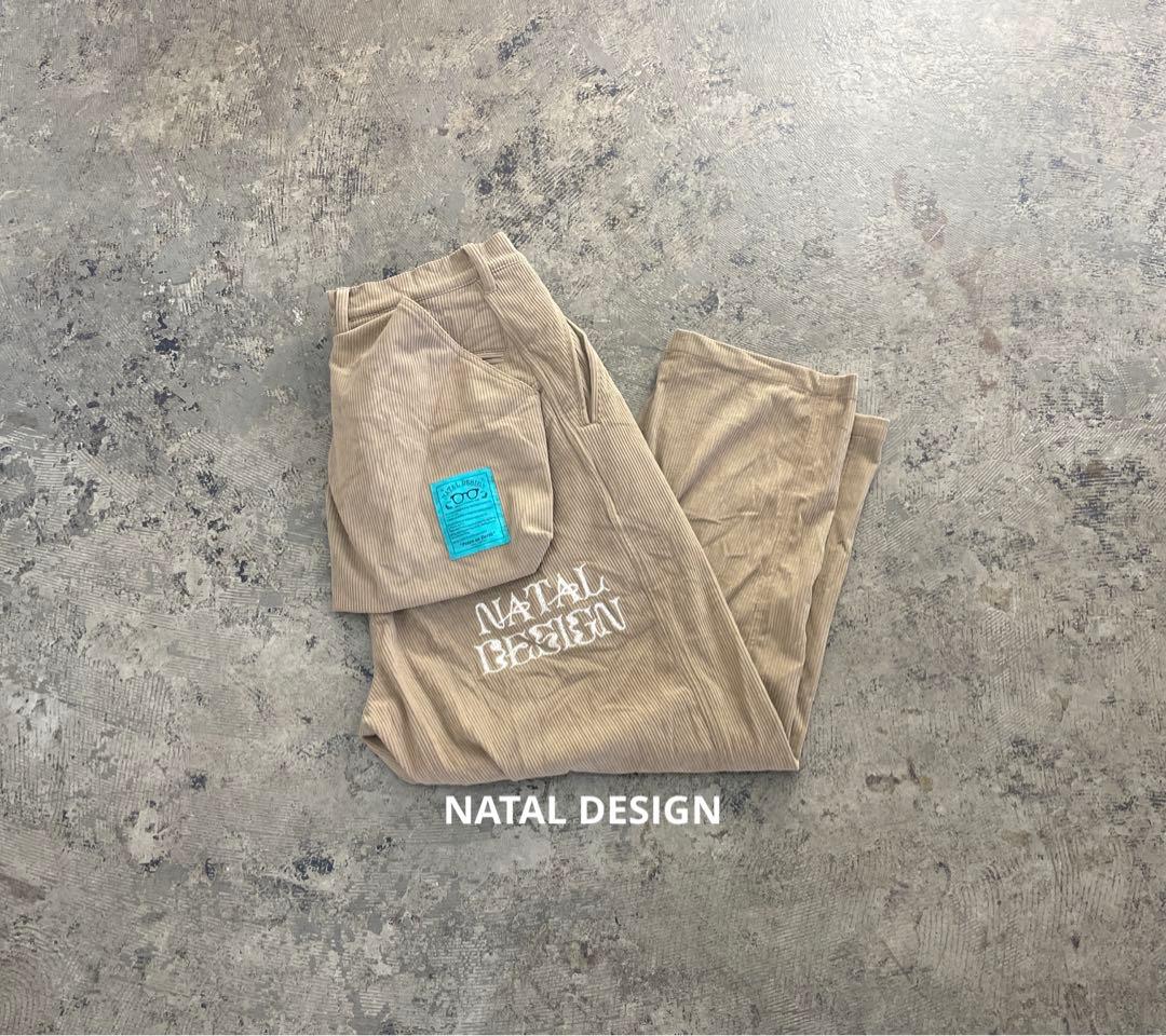 パンツ NATAL DESIGN HUNTER SQUARE PANTS WIDE HUNTER SQUARE PANTS WIDE - NATAL DESIGN ONLINE SHOP