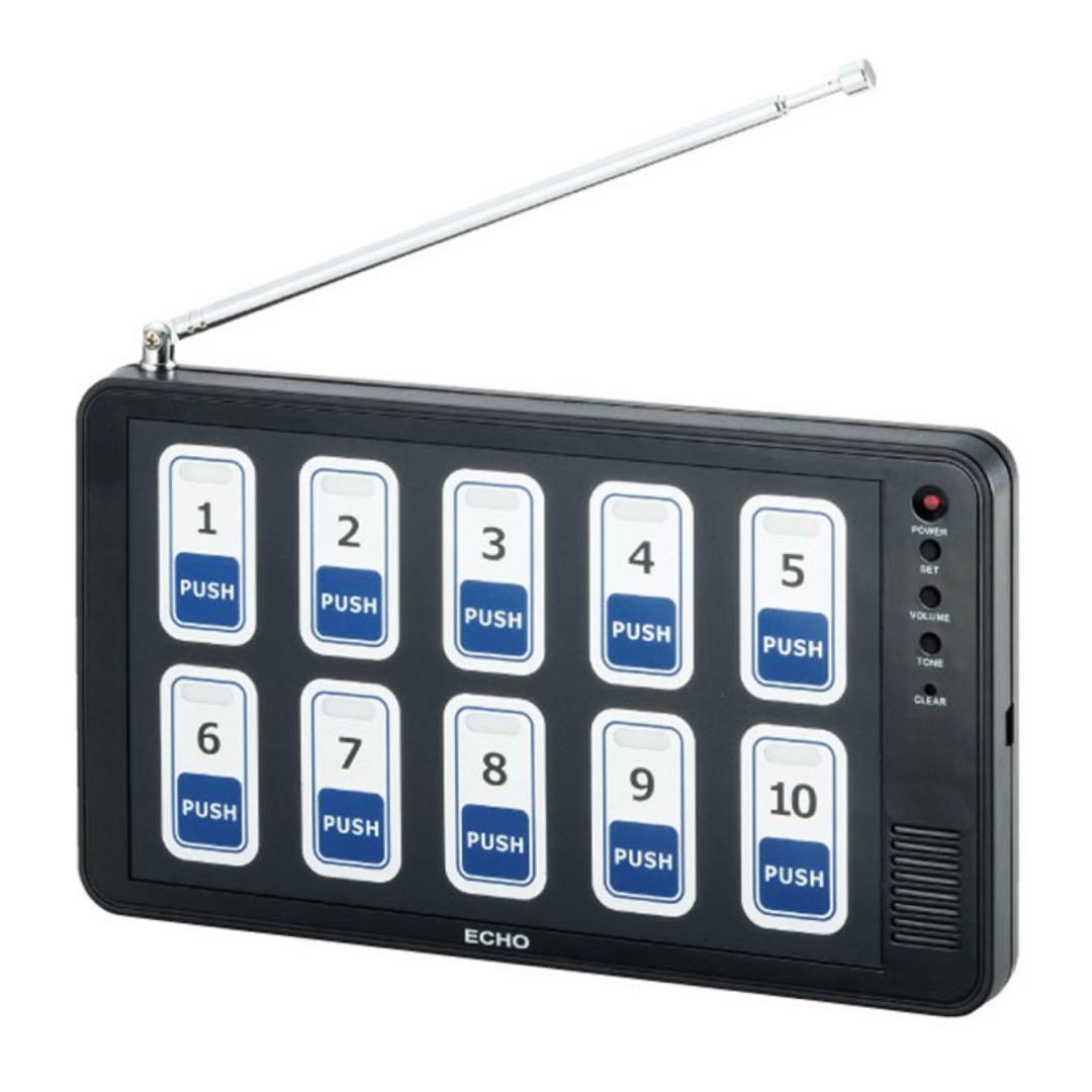 業務用ワイヤレスチャイム エコチャイム 受信機1台＋送信機6個 新品未使用 送信機 - 製品紹介 - エコチャイム