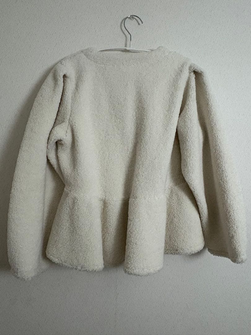 サ bibiy “B” BOA PEPURAMU CARDIGAN